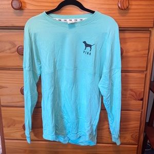 VS PINK varsity crew pullover!